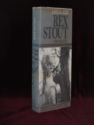 Item #09297 Rex Stout. A Biography (Inscribed). John McAleer, P. G. Wodehouse