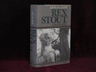 Item #09315 Rex Stout. A Biography. John McAleer, P. G. Wodehouse