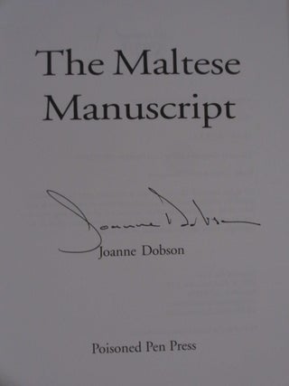 The Maltese Manuscript (Signed)