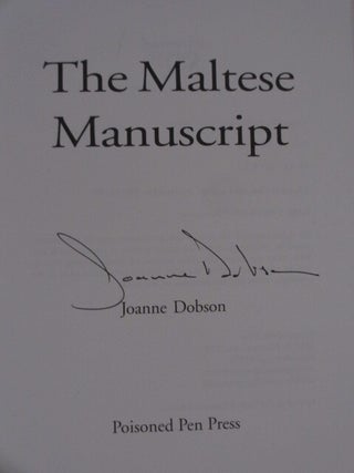 The Maltese Manuscript (Signed)