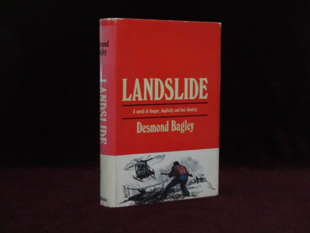 Item #09341 Landslide (Publisher's Presentation Copy). Desmond Bagley.