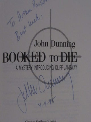 Booked to Die (Inscribed)