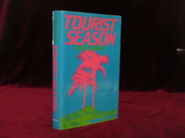 Item #09370 Tourist Season (Inscribed). Carl Hiaasen.