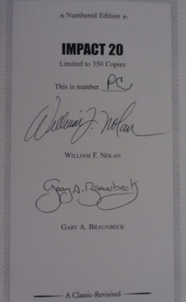 Impact 20 (Signed, Limited, with Drawing)