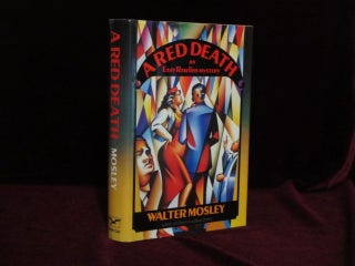 Item #09453 A Red Death. Walter Mosley, SIGNED