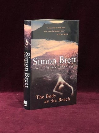 Item #09457 THE BODY ON THE BEACH. A Fethering Mystery. Simon BRETT, SIGNED