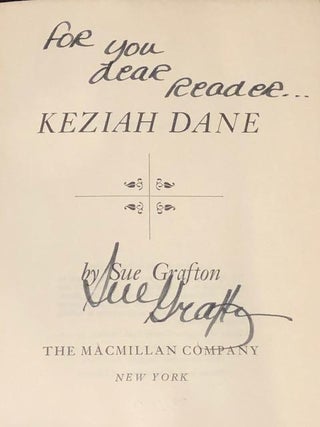 Keziah Dane (Inscribed)