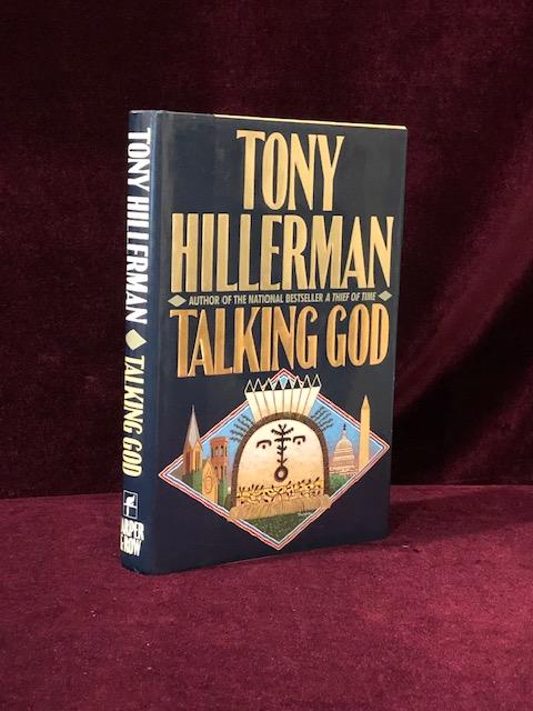 Item #09513 TALKING GOD. Tony Hillerman, SIGNED.