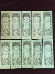 Our Mutual Friend (In the Original Monthly Parts and with an Autograph Note By Thomas Hatton Laid Into Part 12: FIRST ISSUE of the Wrappers and FIRST ISSUE of the text).