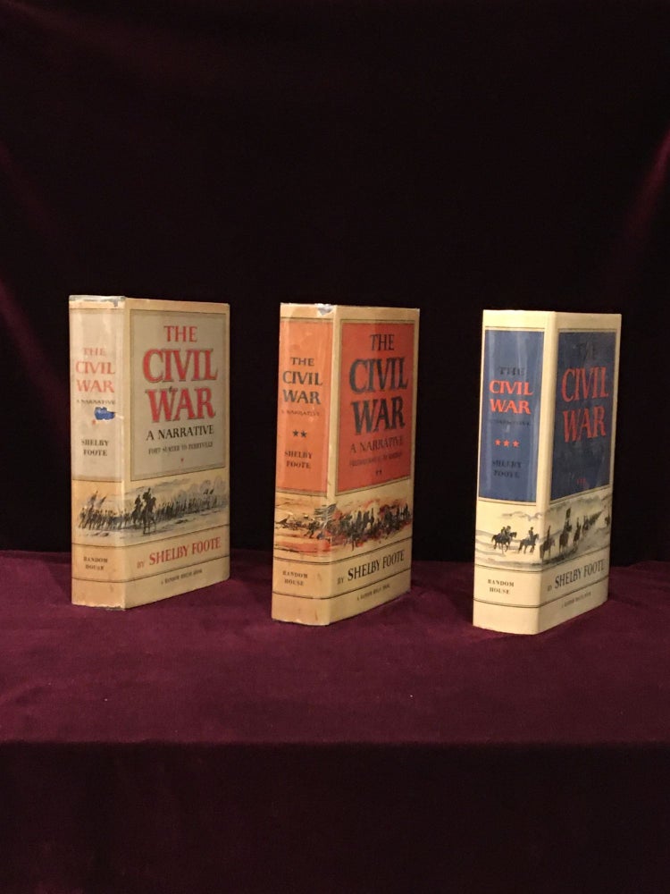 Item #09594 The Civil War. A Narrative. Shelby Foote.
