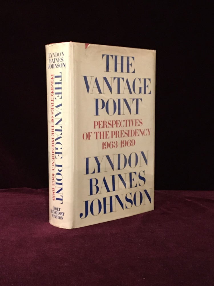 Item #09595 The Vantage Point (Signed). Lyndon B. Johnson.