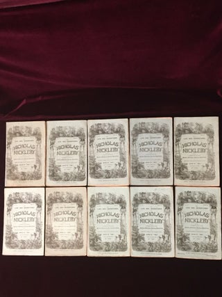 Item #09605 The Life and Adventures of Nicholas Nickleby [Extra-Illustrated and with a Note By...