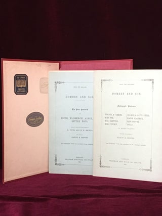 Item #09685 Dombey and Son. The 4 Portraits of Edith, Florence, Alice & Little Paul [Together...