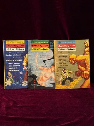Item #09740 The Door Into Summer. Robert A. Heinlein