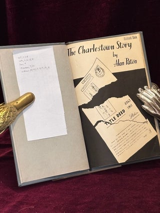 Item #09797 The Charlestown Story (Signed). Alan Paton