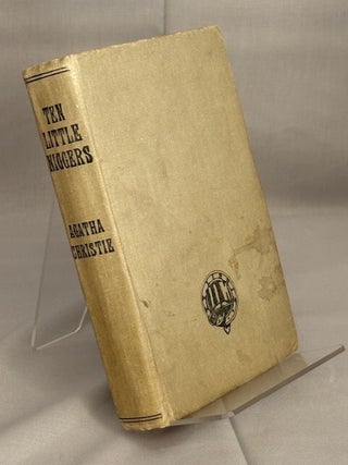 Item #09866 Ten Little Niggers. Agatha Christie