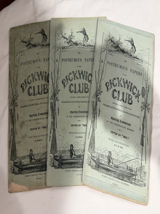 Item #10002 The Posthumous Papers of the Pickwick Club. A Prime Pickwick, in Original Parts....