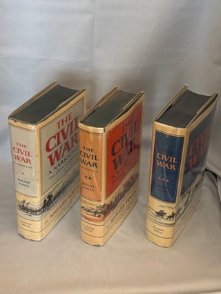 Item #10016 The Civil War (SIGNED By the Author in Volume I). Shelby Foote