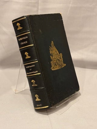 The Life and Adventures of Robinson Crusoe, with a Memoir of the Author, and an Essay on His Writings (Fore-Edge Painting)