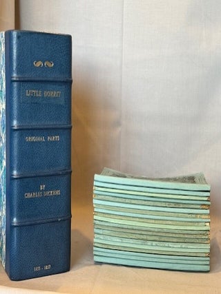 Item #10042 Little Dorrit (20 Parts in 19) With Autograph Notes By Dickens Bibliographer Thomas...