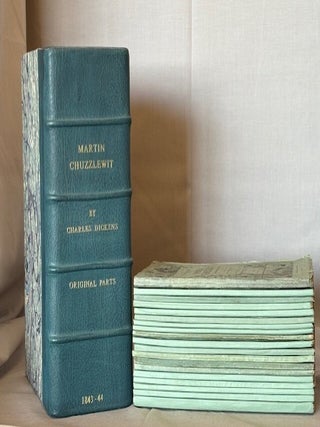 Item #10047 The Life and Adventures of Martin Chuzzlewit. 20 Parts in 19. Annotated By...