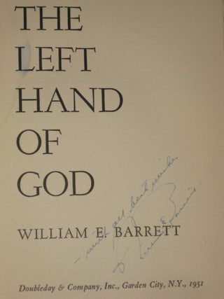 THE LEFT HAND OF GOD