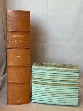 Item #10052 Our Mutual Friend, in the Original Monthly Parts: FIRST ISSUE of the Wrappers and...