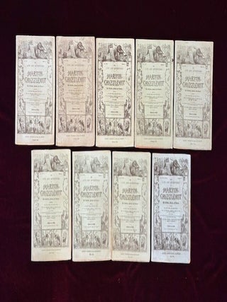 THE LIFE AND ADVENTURES OF MARTIN CHUZZLEWIT (ANNOTATED By Bibliographer Thomas Hatton and with a Two Page Autograph Letter. Concerning the Dexter Copy of Martin Chuzzlewit)