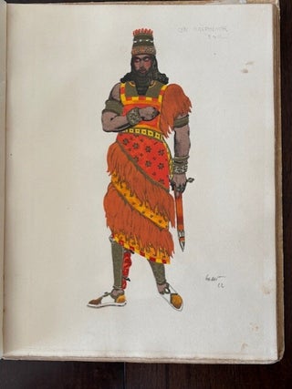 Inedited Works of Leon Bakst. Essays on Bakst By Louis Reau, Denis Roche, V. Svietlov and A. Tessier