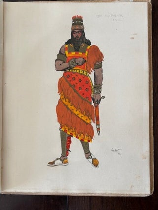 Inedited Works of Leon Bakst. Essays on Bakst By Louis Reau, Denis Roche, V. Svietlov and A. Tessier