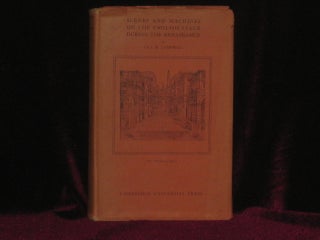 Item #2069 SCENES AND MACHINES IN THE ENGLISH STAGE DURING THE RENAISSANCE a Classical Revival....