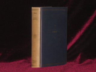 Item #2133 Edgar Allan Poe. Representative Selections with Introduction, Bibliography and Notes....