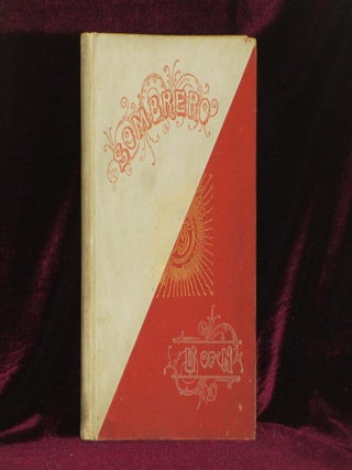 Item #2267 THE SOMBRERO. (The Fear That Walks By Noonday). Willa Cather