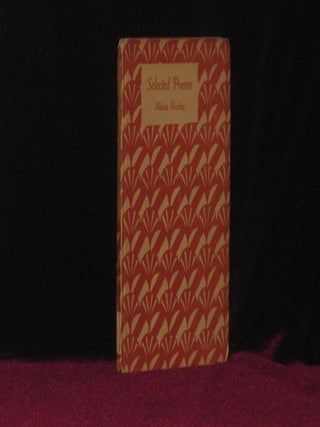 Item #2393 SELECTED POEMS (Author John Bowles Copy). Aldous Huxley