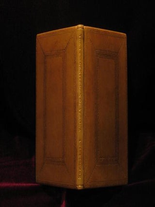 Item #3108 THE TWO GENTLEMEN OF VERONA (Plays, Comedies, Histories, Tragedies). William Shakespeare