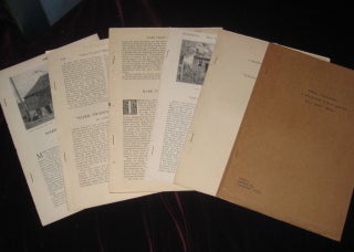 TWENTY-FOUR PAMPHLETS AND STORIES. Includes: English as She is Taught; To the Person Sitting in Darkness; A Dog's Tale; The Man That Corrupted Hadleyburg; A Double Barreled Detective Story