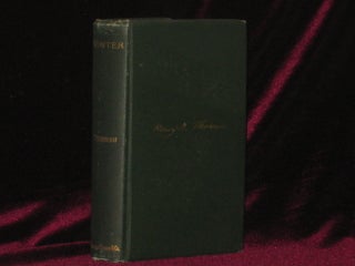 Item #4037 WINTER: FROM THE JOURNAL OF HENRY D. THOREAU. Henry D. Thoreau