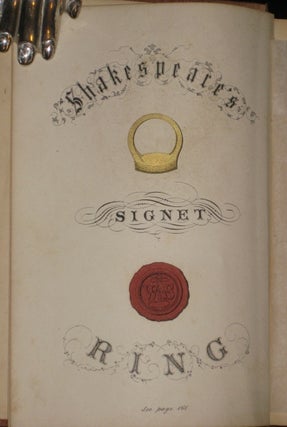 Item #4302 THE HISTORY AND POETRY OF FINGER RINGS. Charles Edwards