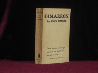 Item #4450 CIMARRON. Edna Ferber