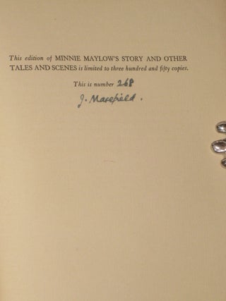 MINNIE MAYLOW'S STORY and Other Tales and Scenes