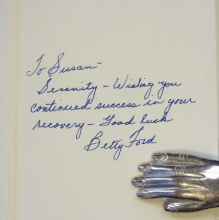 Item #5011 BETTY a Glad Awakening. Betty Ford, SIGNED.