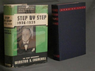 Item #5061 STEP BY STEP 1936-1939. Winston S. Churchill