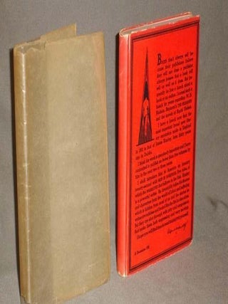 Item #6087 MEN IN DARKNESS Five Stories. James Hanley