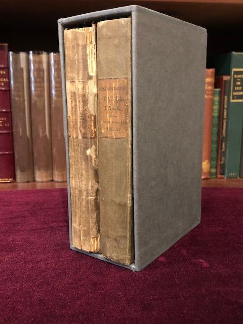 Item #6141 SPECIMENS OF THE TABLE TALK OF TH E LATE SAMUEL TAYLOR COLERIDGE. Two Volumes. Samuel Taylor Coleridge.