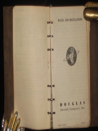 Rules and Regulations, B-17 Bomber; Douglas Aircraft Company