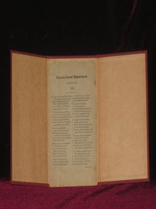 Item #6379 Deacon Jones' Experience. Bret Harte