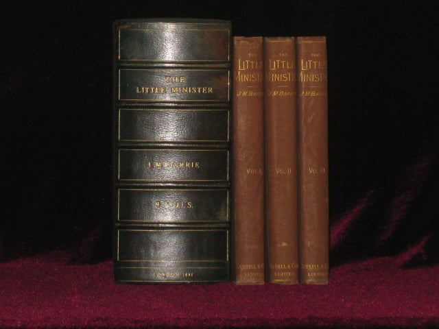 Item #6426 The Little Minister. Three Volumes. J. M. Barrie.