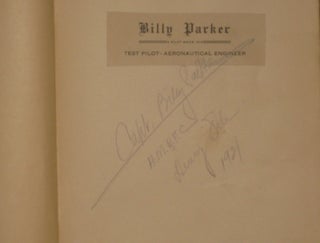 Item #6483 Aircraft Year Book 1921 [From Will D. (Billy) Parker's Library]. Inc. Parker...