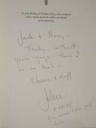 The Bookman's Wake (The Dedication Copy)