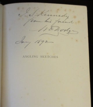 Angling Sketches (Inscribed By Industrialist William E. Dodge to Another Industrial giant)